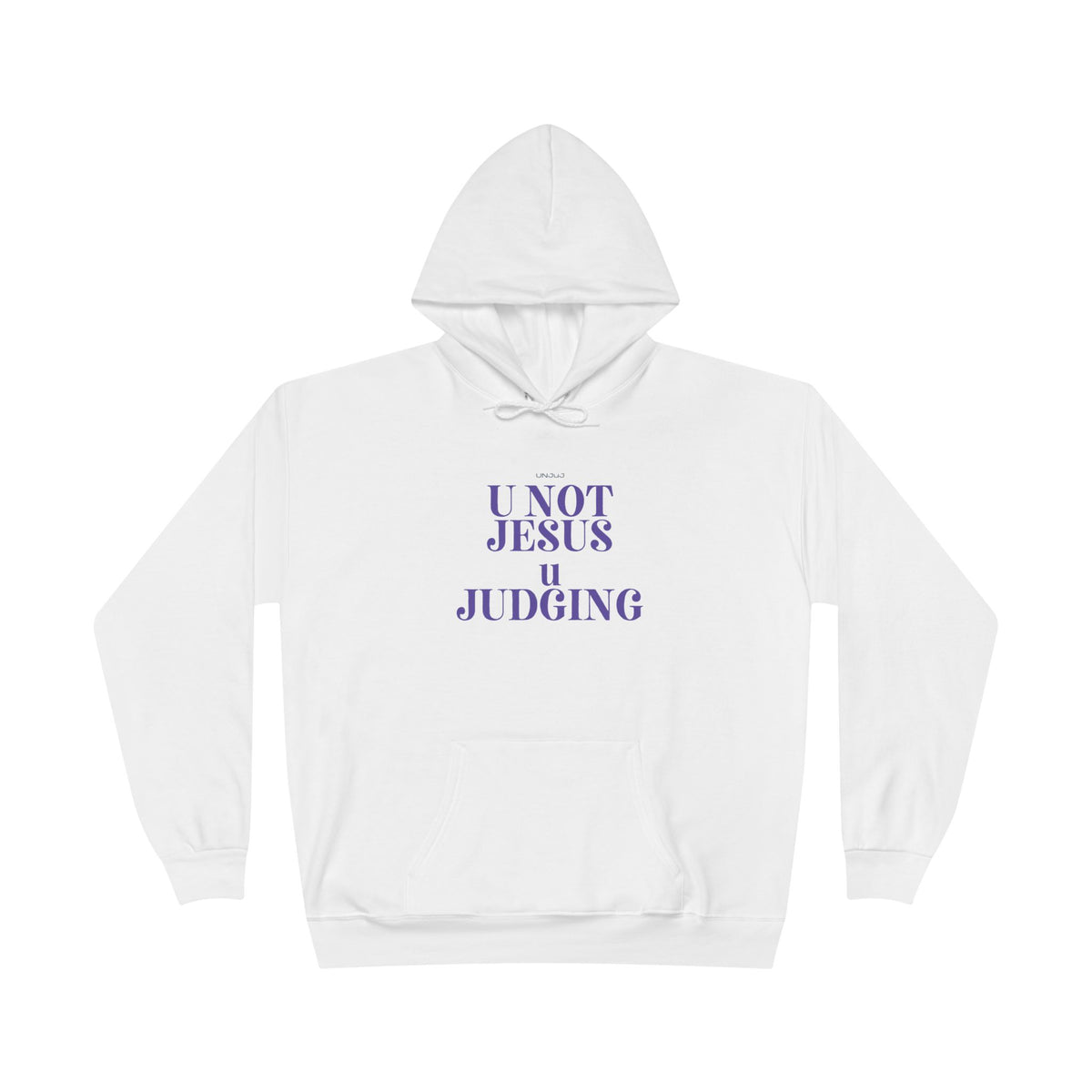 UNJUJ Unisex Eco-Friendly Hoodie: Grape