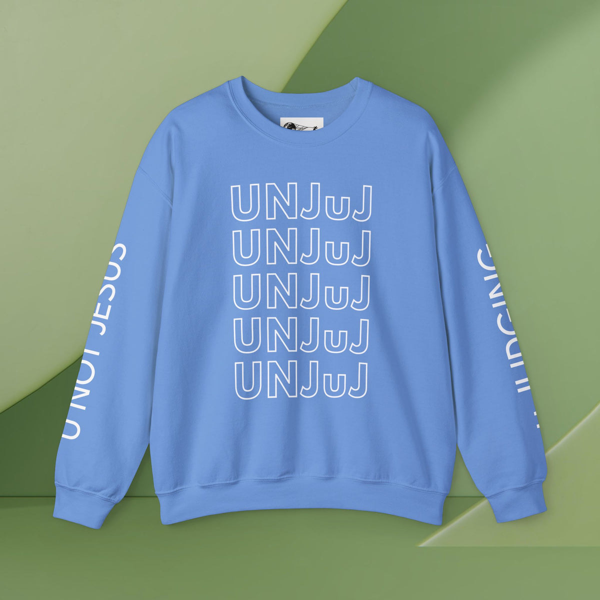 UNJUJ Acronym Bold Design, Unisex Crewneck Sweatshirt Perfect for Casual Outings & Celebrations