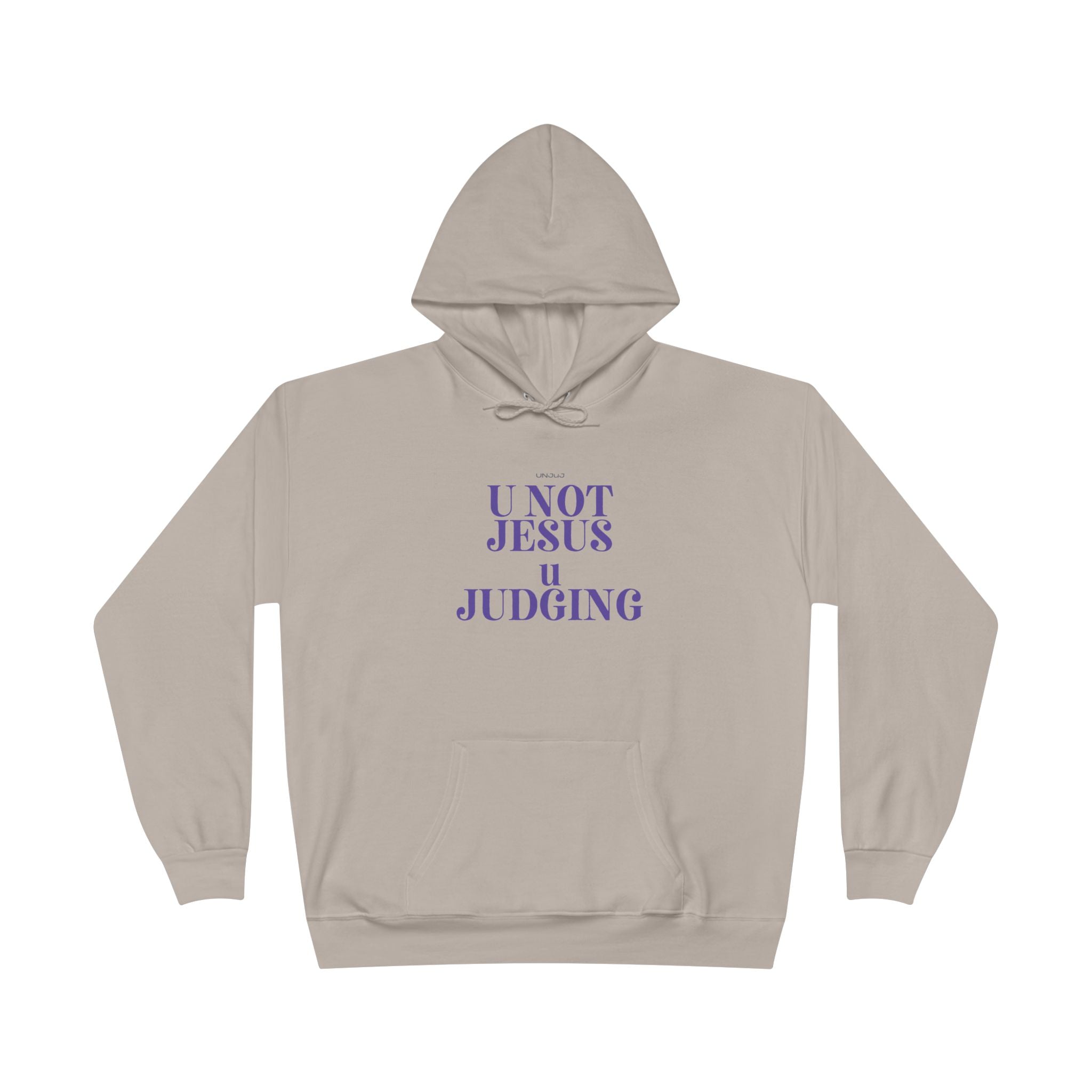 UNJUJ Unisex Eco-Friendly Hoodie: Grape