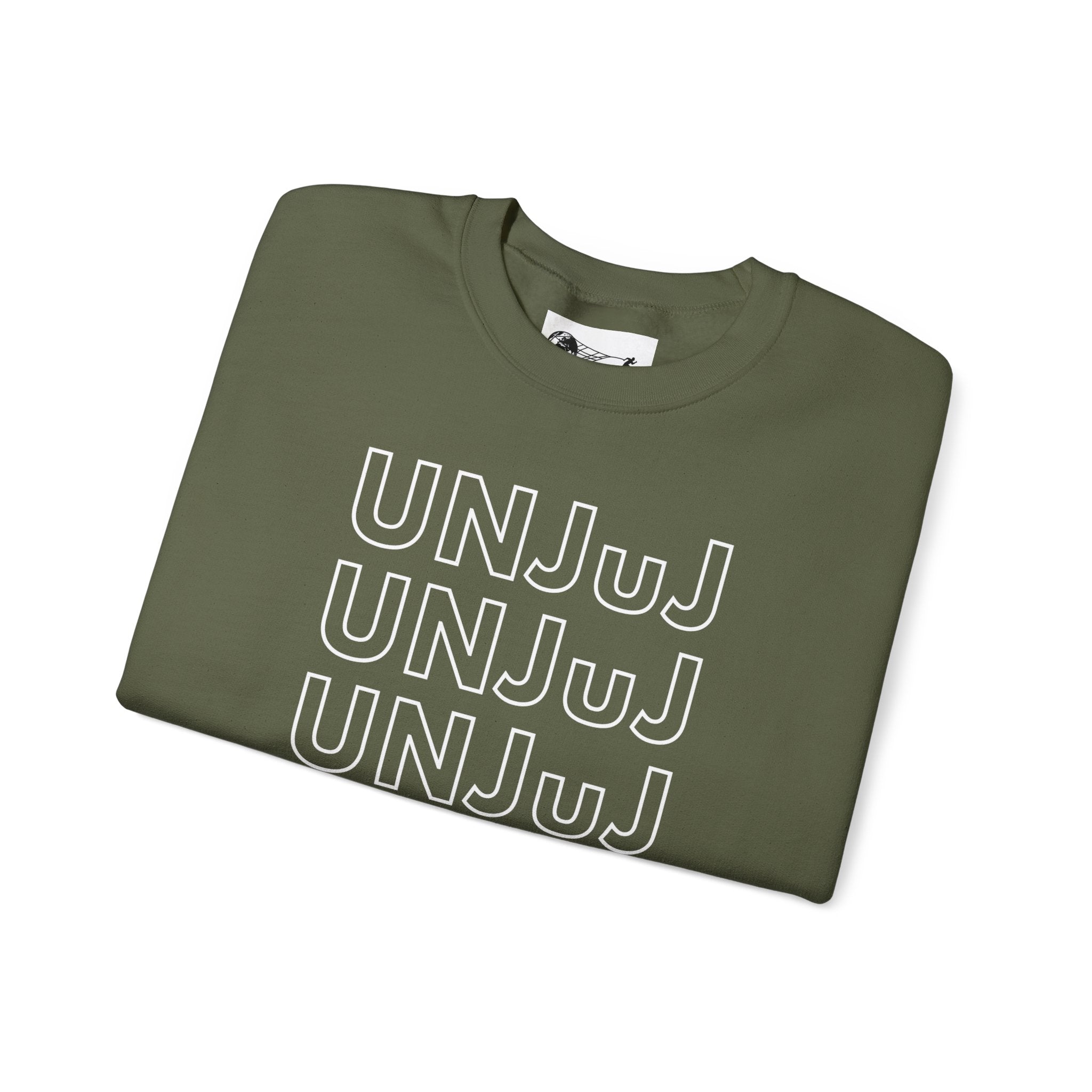 UNJUJ Acronym Bold Design, Unisex Crewneck Sweatshirt Perfect for Casual Outings & Celebrations