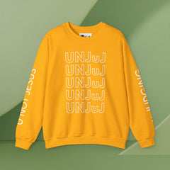 UNJUJ Acronym Bold Design, Unisex Crewneck Sweatshirt Perfect for Casual Outings & Celebrations